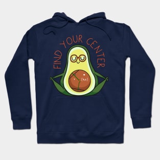 Find Your Center Avocado Yoga Hoodie